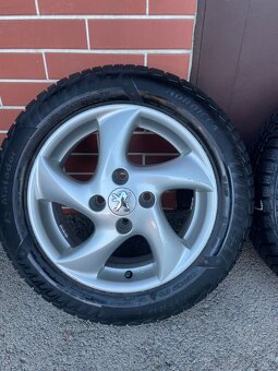 Kolesá komplet org. Peugeot 206