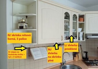 Predám z kuchynskej linky - všetko vyznačené, výborný stav