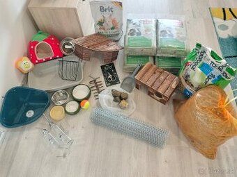 Veci pre morča, králika,zajaca, činčilu .