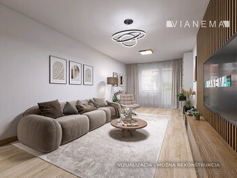 NA PREDAJ výnimočný 2-izbový byt, 74m2,Tr. Teplice, časť SNP