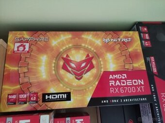 AMD RX 6700 XT SAPPHIRE NITRO+ 12GB