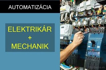 ELEKTRIKÁR + MECHANIK na demontáž a montáž linky