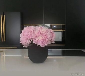 Ručne vyrobená guľatá váza Ball, V 20 cm