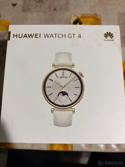 Huawei Watch GT 4 (41 mm) White – kožený remienok