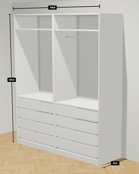 IKEA PAX 236 x 100 x 58