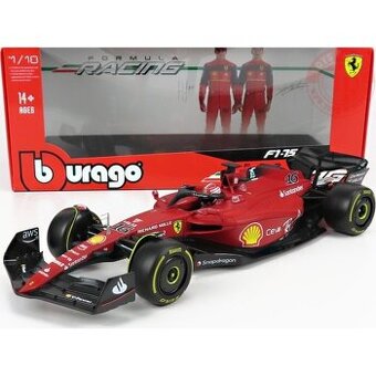 Bburago FERRARI F1-75 SCUDERIA FERRARI N 16 1:18