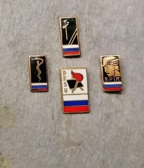 Odznak, odznaky- Slovenský štát. Staré športové odznaky.