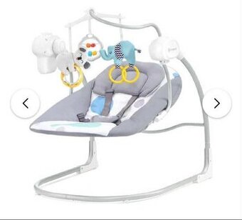KINDERKRAFT hojdacie lehátko Minky Mint 0m+, do 9 kg