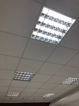 Svietidlá do kazetového stropu.