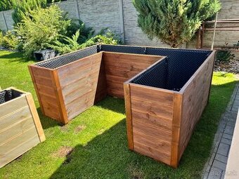 Vyvýšený zahon v tvare “ Ú”