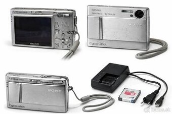 Sony DSC-T10 Cyber-shot Carl Zeiss – 3× optický zoom, strieb