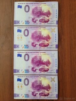 0 eurova bankovka, 0€ bankovky, 0 eurové bankovky SNP