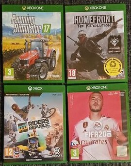 Predám hry na xbox one