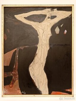 Obraz Dalibor Smutný, Postava, olej plátno 93x72