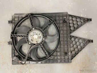 škoda rapid ventilator napravnica servo