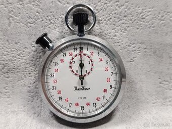 Staré německé kapesní stopky Hanhart 1/10 sec.