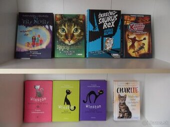 Predám 8 kníh pre deti a mládež - super stav