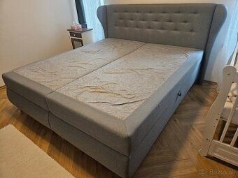 Manzelska postel boxspring
