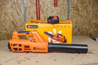 Akumulátorový fúkač 606 m³/h, bezkefkový motor 2 batérie
