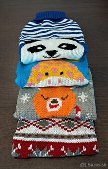 Pletený svetrík šteniatko pes mačka