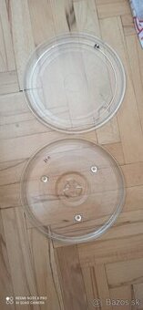 Sklenený tanier pre mikrovlnku