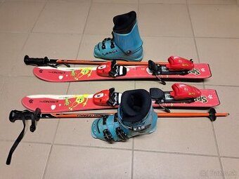Detské lyže+lyžiarky