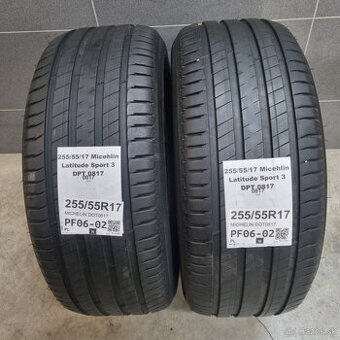 Letné pneumatiky 255/55 R17 MICHELIN