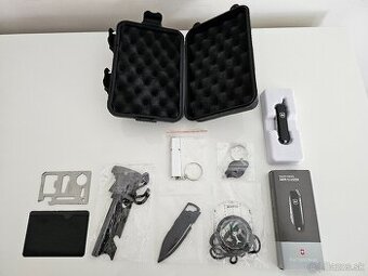 Survival set + švajčiarsky nôž Victorinox Classic