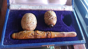 Predám starožitnú Pipu polodrahokam