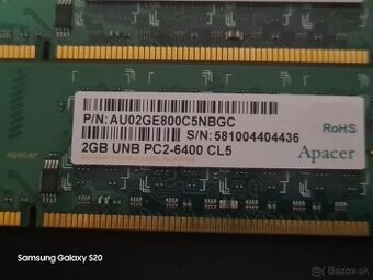 Ramky 2x2gb ddr2
