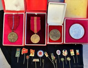 SNP, odznaky, vyznamenania, medaila