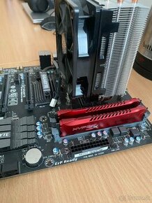 RAM + Procesor s chladičom + Základná doska