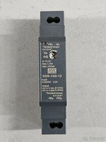 ZĽAVA: Mean Well DDR-15G-12 Menič DC/DC na DIN lištu