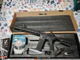 Delta Armory airsoft zbraň AR15 SilentOps 9” BRAVO Čierna