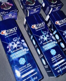 Crest 2,5% bieliaca zubná pasta z USA