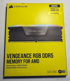 Corsair Vengeance RGB 32GB (2x16GB) DDR5 DRAM 6000MT/s
