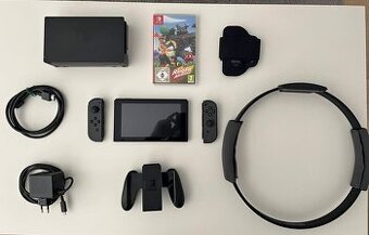 Nintendo Switch + 128GB karta + hry