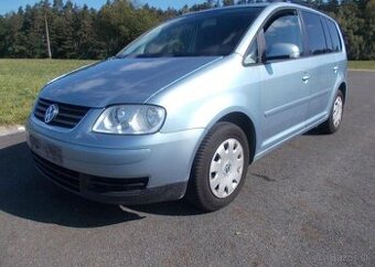 Volkswagen Touran 1,9 TDI 77 kw 7 místné nafta manuál 77 kw