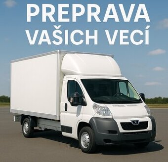 Ponúkame prepravu vašich vecí a sťahovanie
