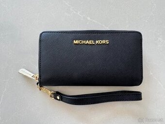 Michael Kors kožená wristlet peňaženka