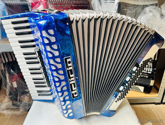 Predám akordeón Delicia Carmen 22- 80 bas novší model - vyni