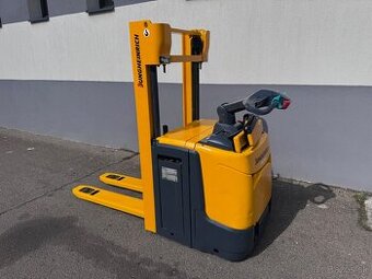 Vysokozdvižný vozík Jung přízdvi AKU na dvě palety