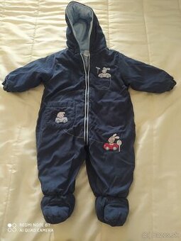 Detská zim. overal pre bábätká 6-9 mes.