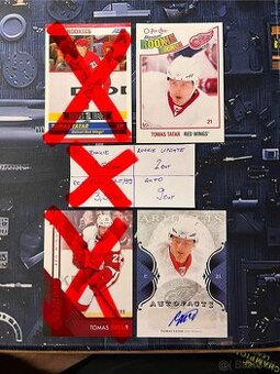 Hokejové kartičky - TOMÁŠ TATAR v NHL na PREDAJ.