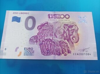 0 euro souvenír Zoo Liberec