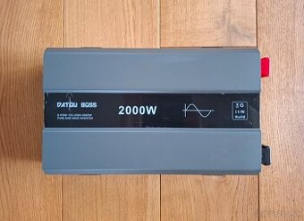 DATOU BOSS menič napätia 2000 W 12 V na 230 V