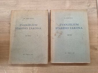 Jozef Búda: Evanjelium Starého zákona I.,II., 1942, 1943