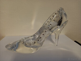 Krištáľová topánka Swarovski + Bohemia