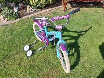 Dievčenský bicykel do 6-7 rokov