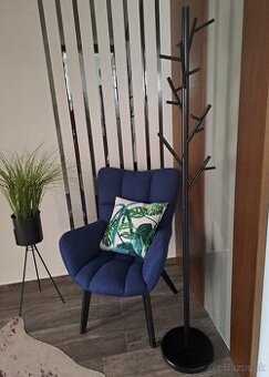 Stojanový vešiak,  kov 175cm